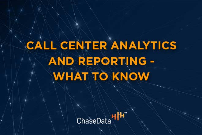 Call Center Analytics and Reporting 