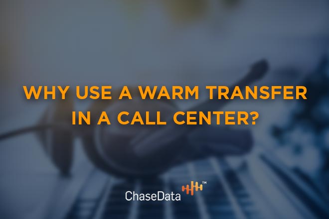what is a warm transfer in a call center